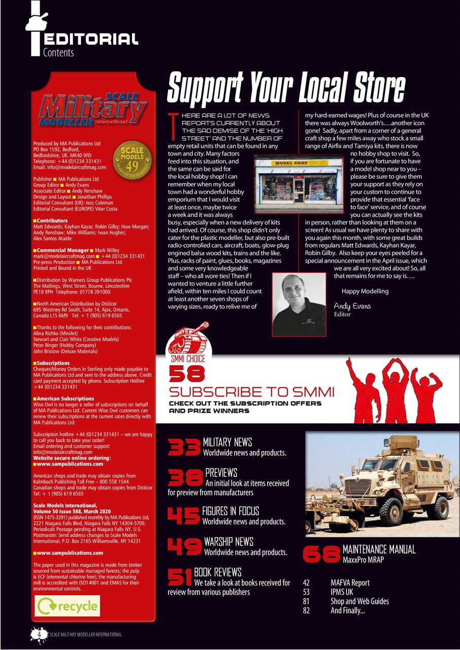 Scale Aviation and Military Modeller International (M) Preview Pages