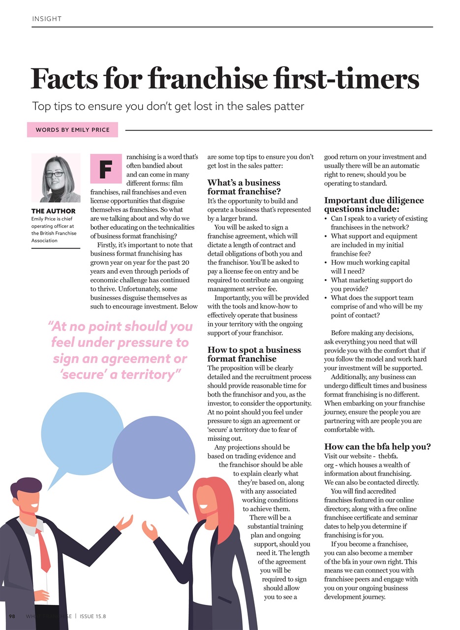 What Franchise Preview Pages