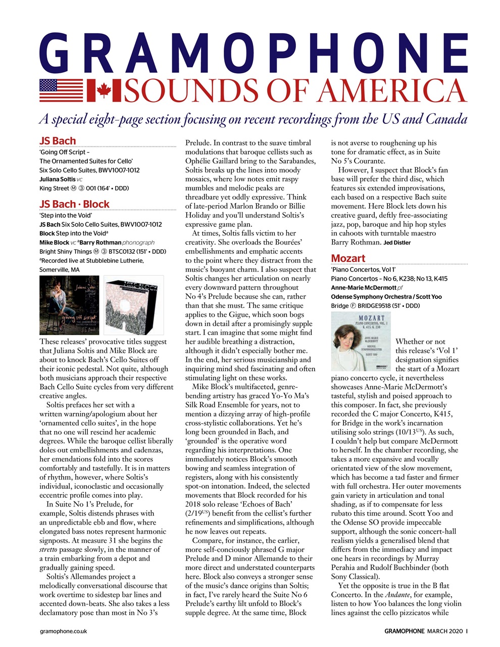 Gramophone Preview Pages