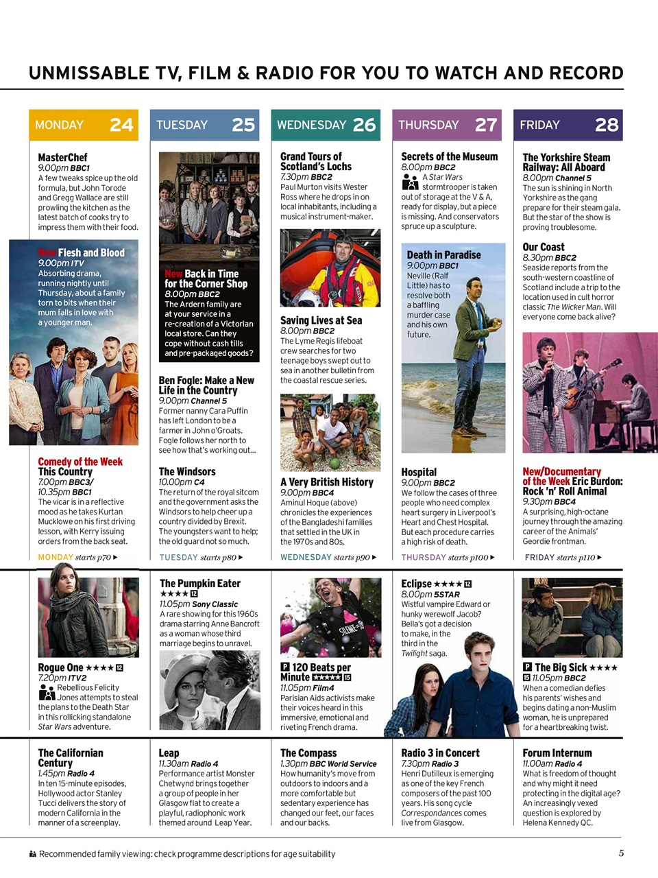 Radio Times Preview Pages