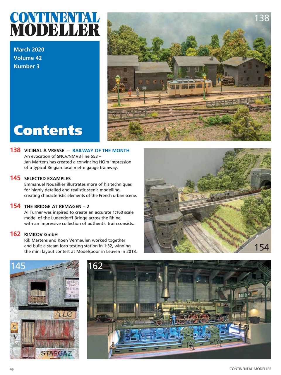 Continental Modeller Preview Pages