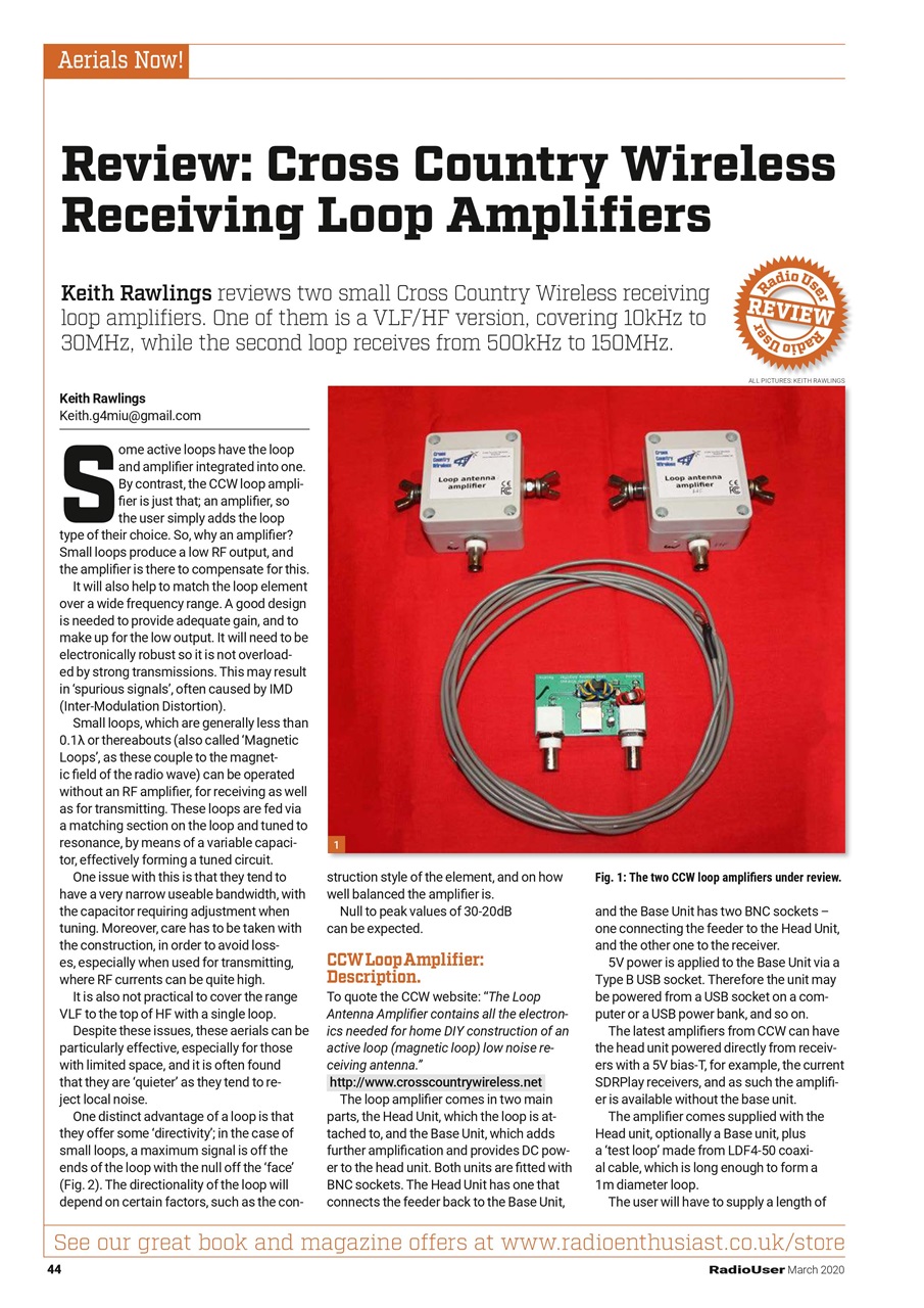 Radio User Preview Pages