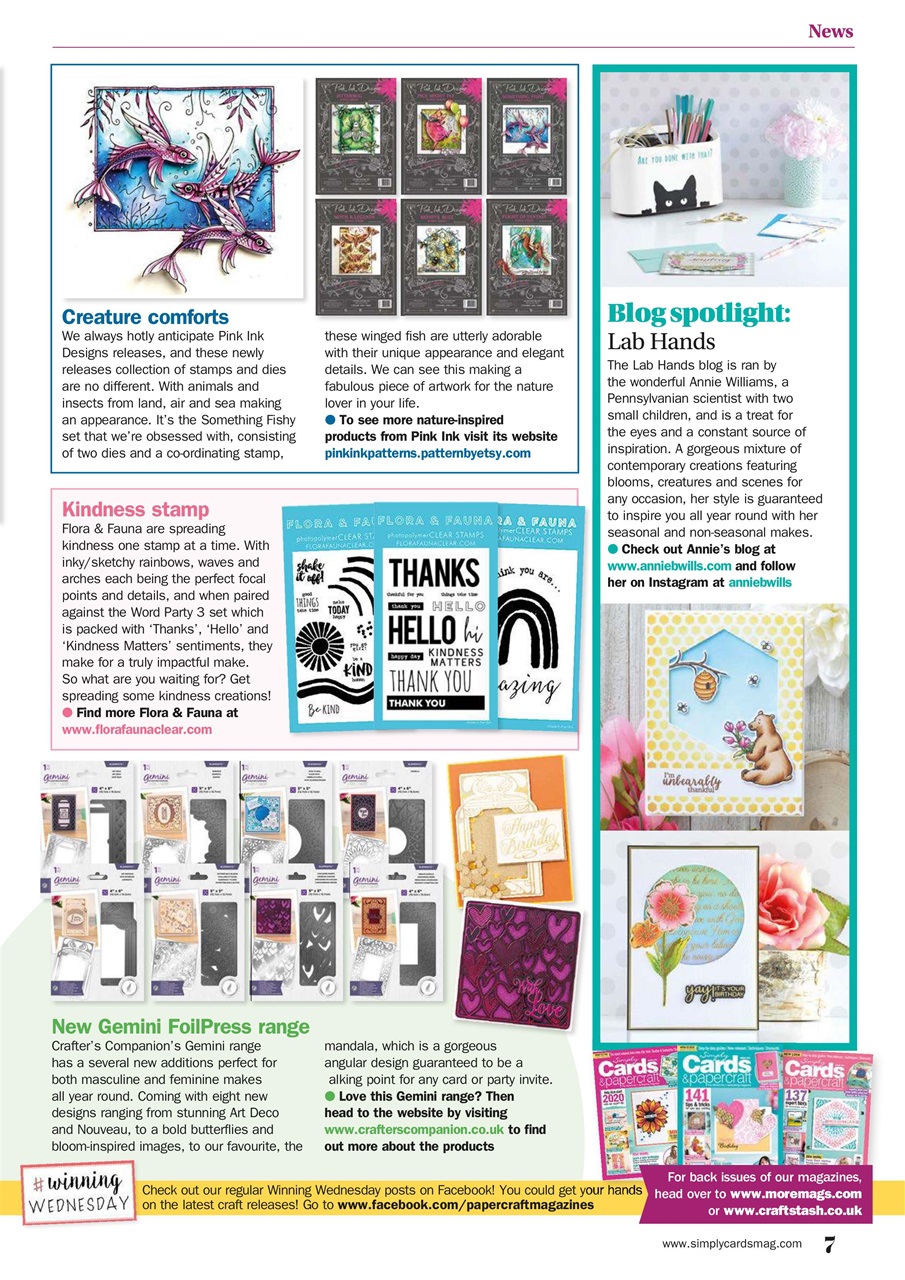 Simply Cards & Papercraft Preview Pages