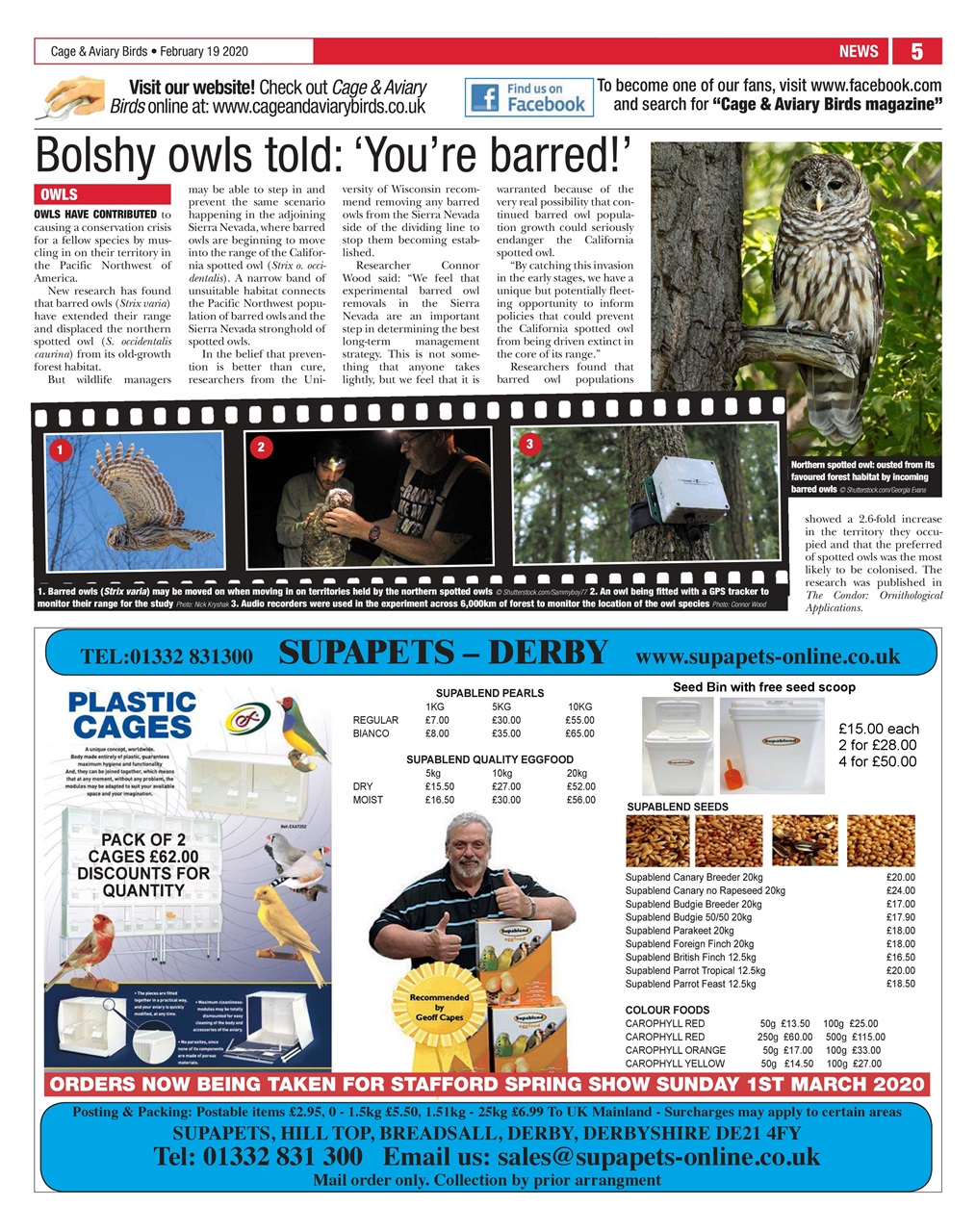 Cage & Aviary Birds Preview Pages