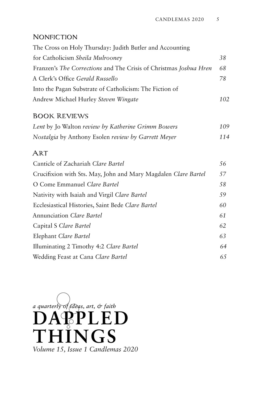 Dappled Things Preview Pages