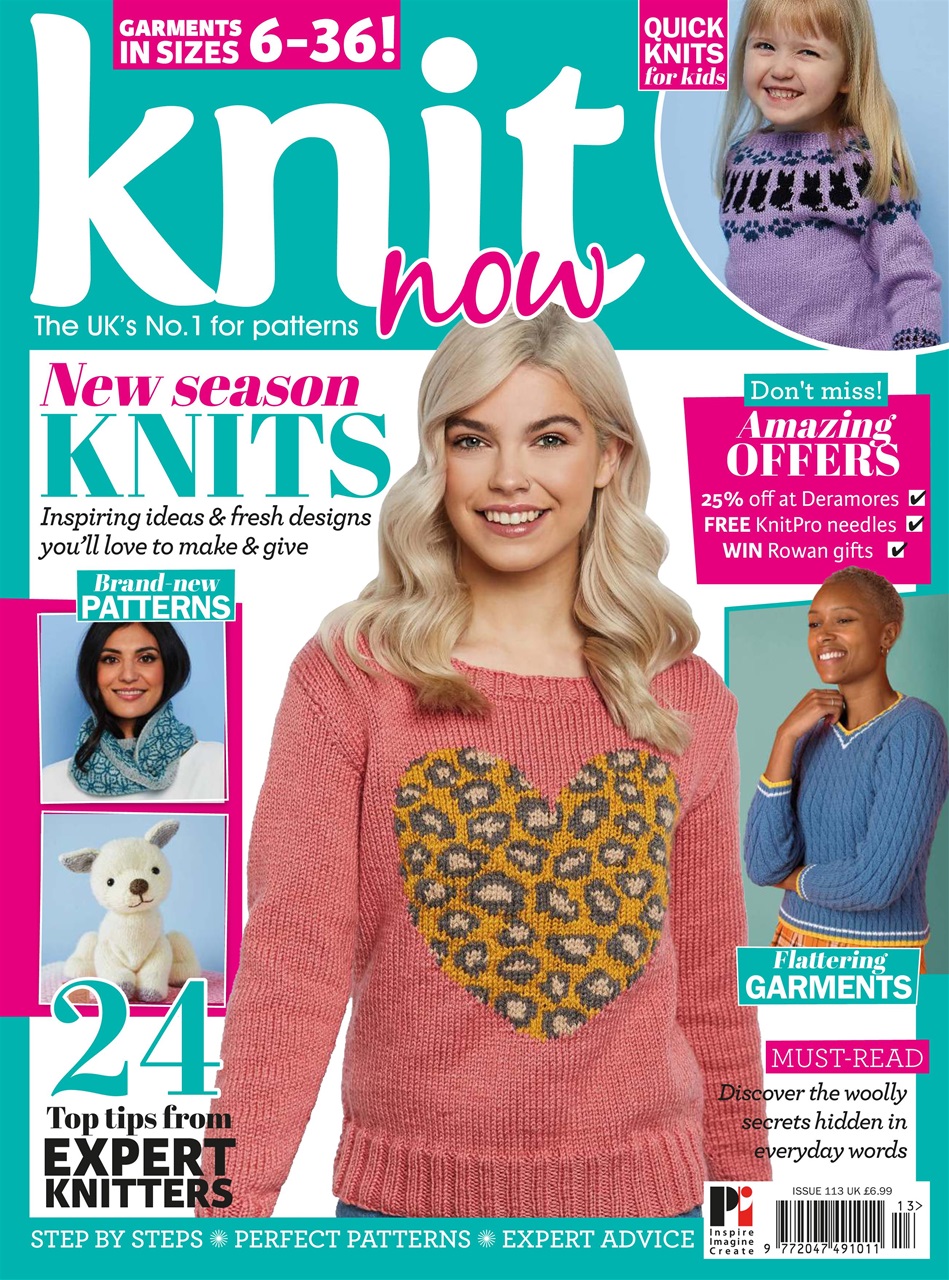 Knit Now Preview Pages