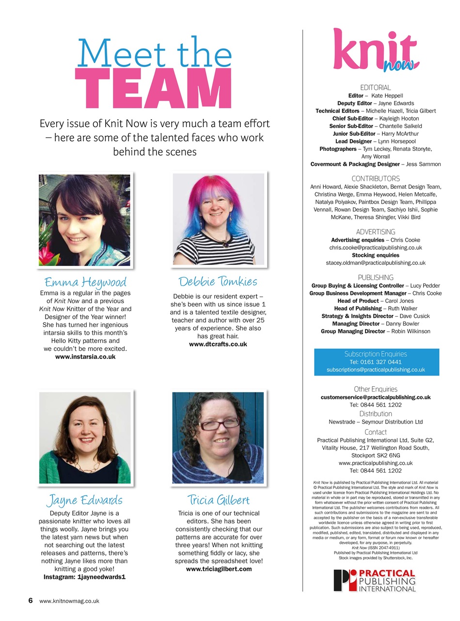 Knit Now Preview Pages