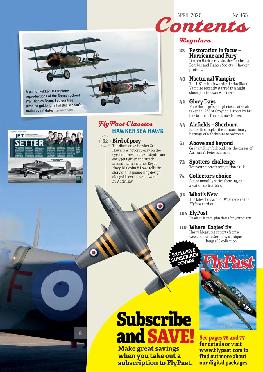 FlyPast Preview Pages