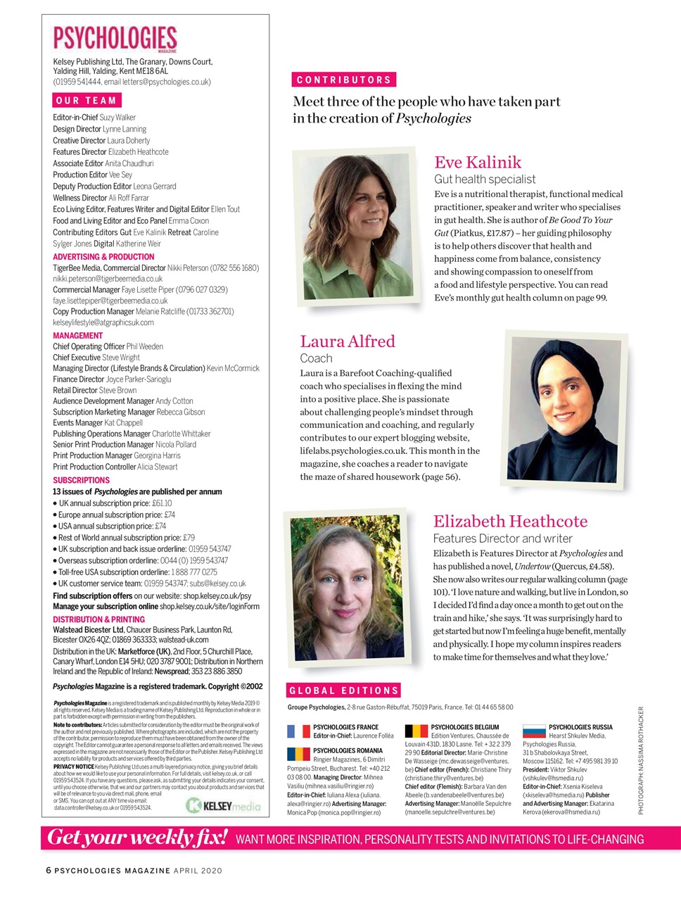 Psychologies Preview Pages