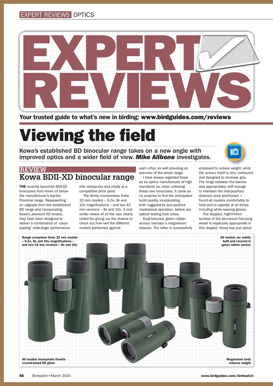 Birdwatch Magazine Preview Pages