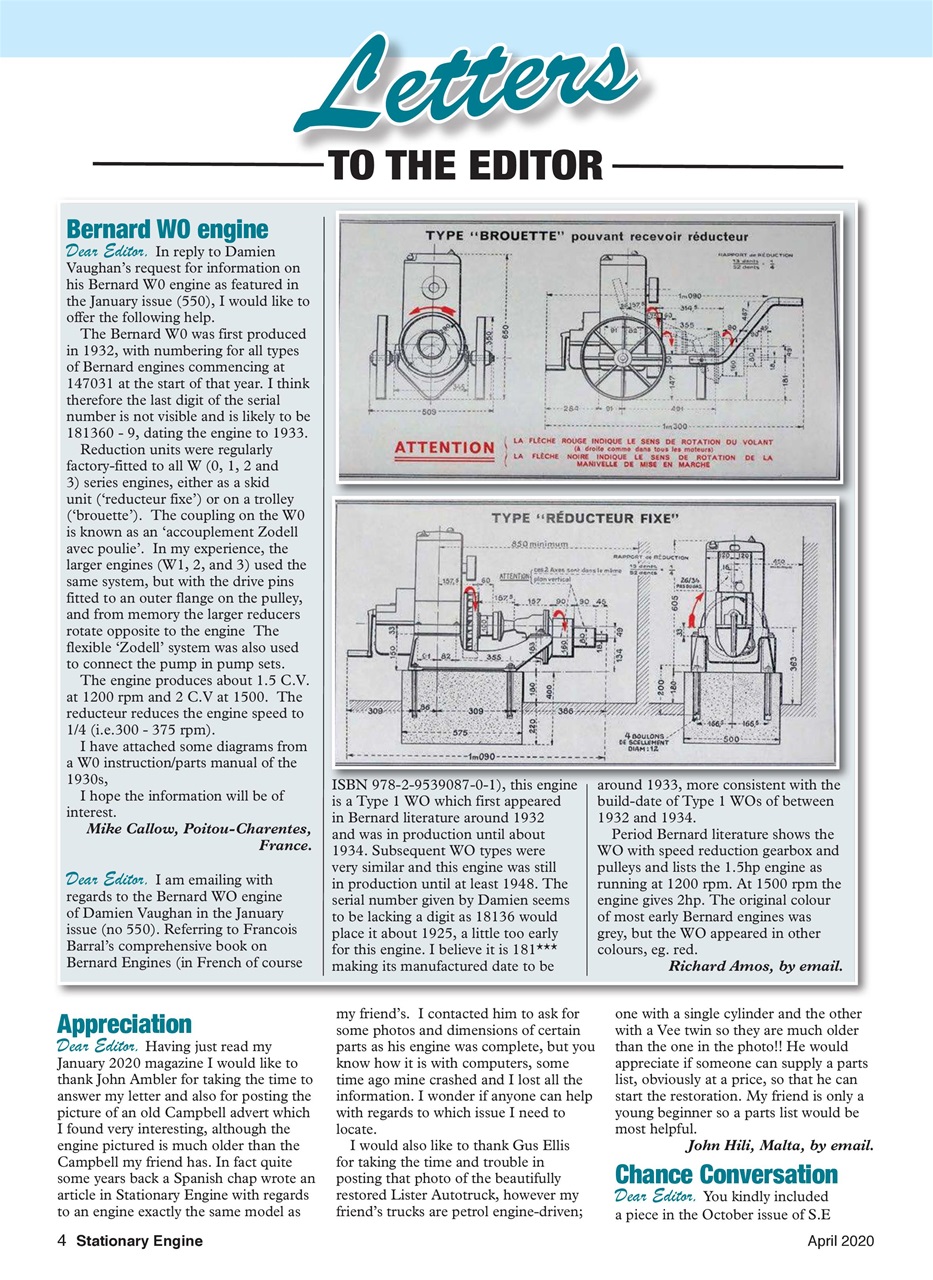 Stationary Engine Preview Pages