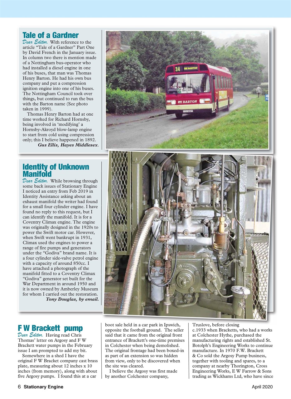 Stationary Engine Preview Pages