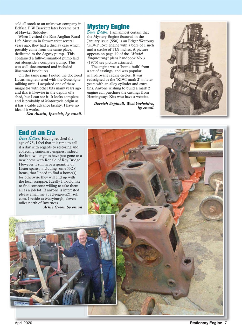 Stationary Engine Preview Pages