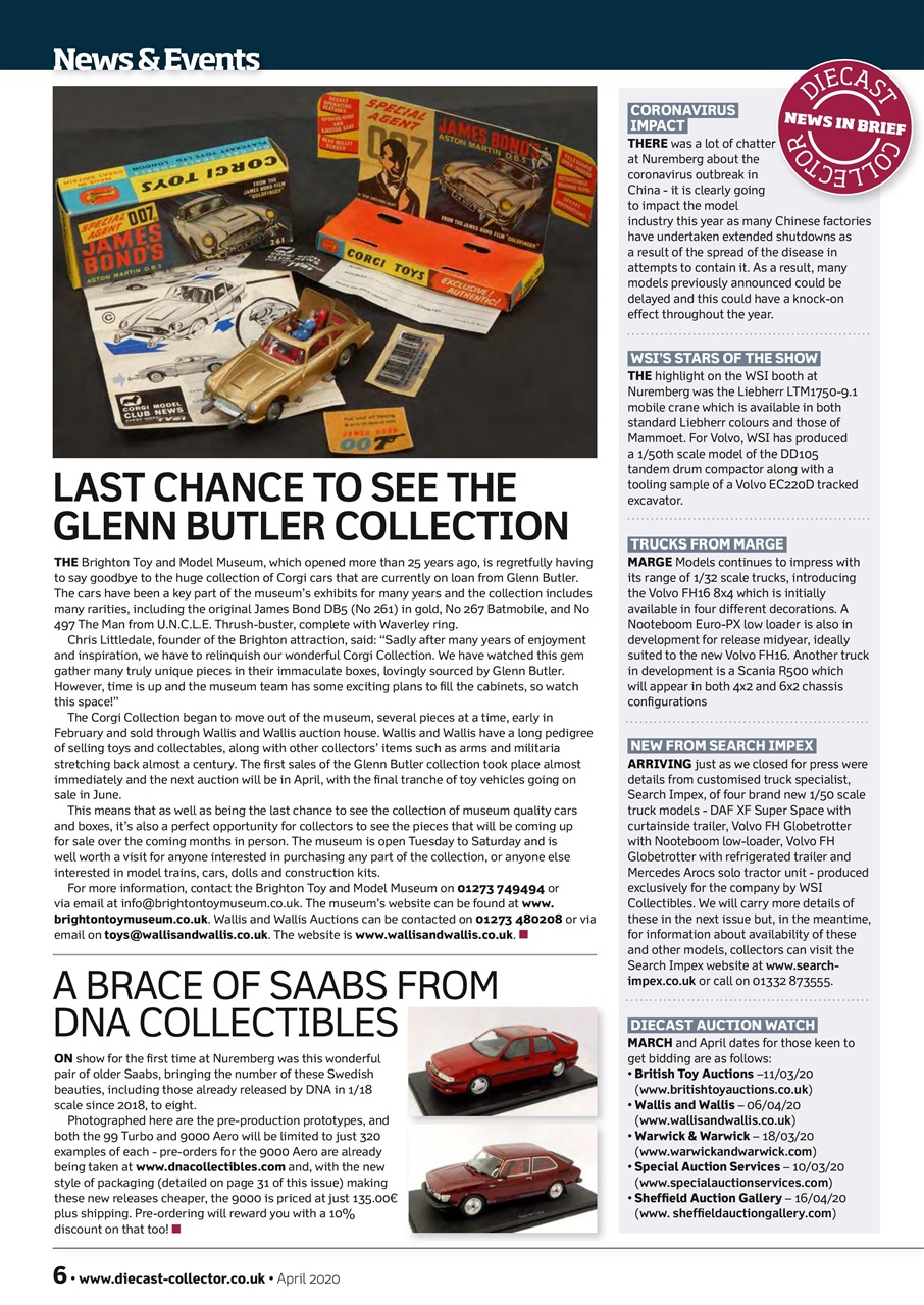 Diecast Collector Preview Pages