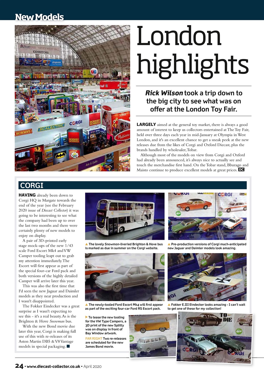 Diecast Collector Preview Pages