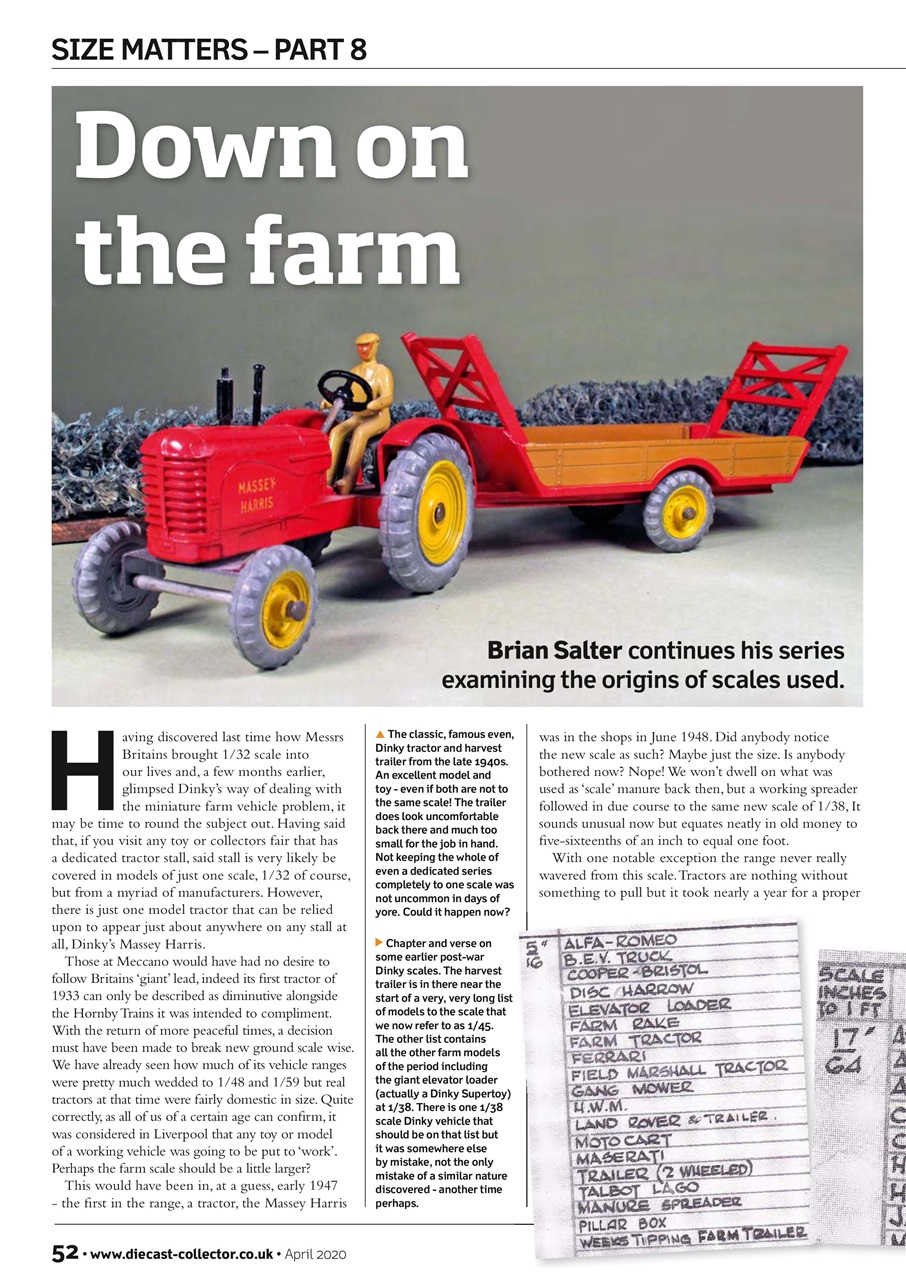 Diecast Collector Preview Pages