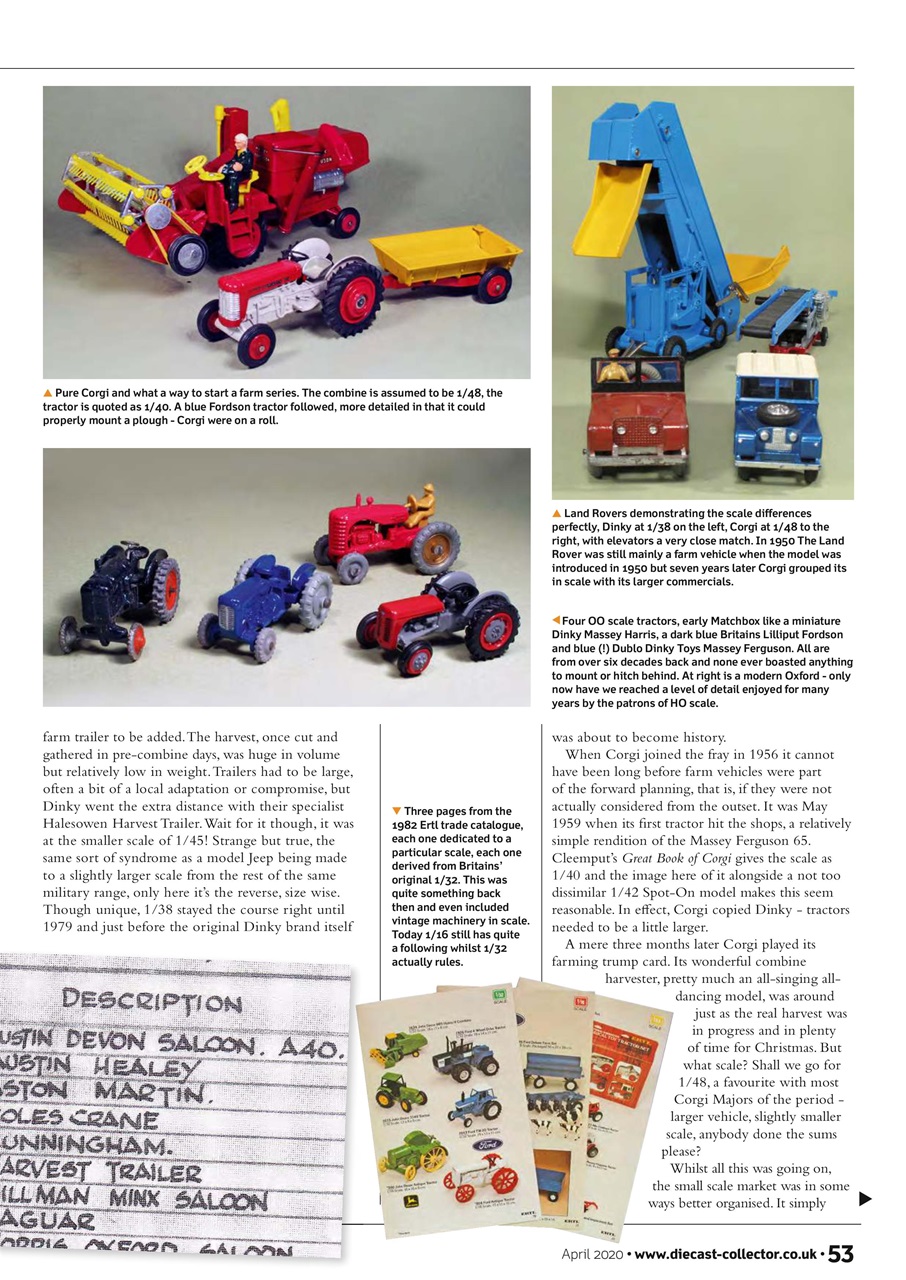 Diecast Collector Preview Pages
