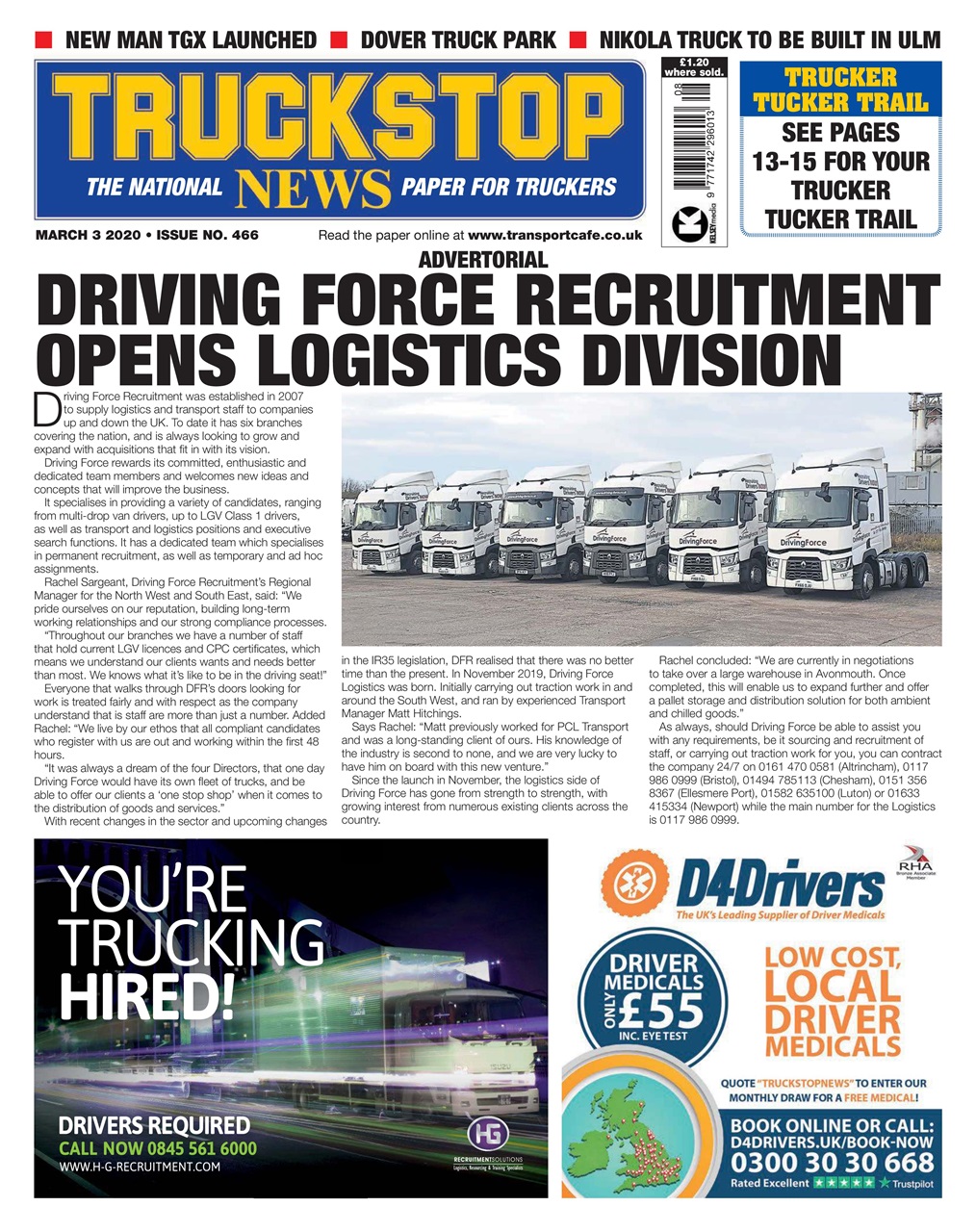Truckstop News Preview Pages