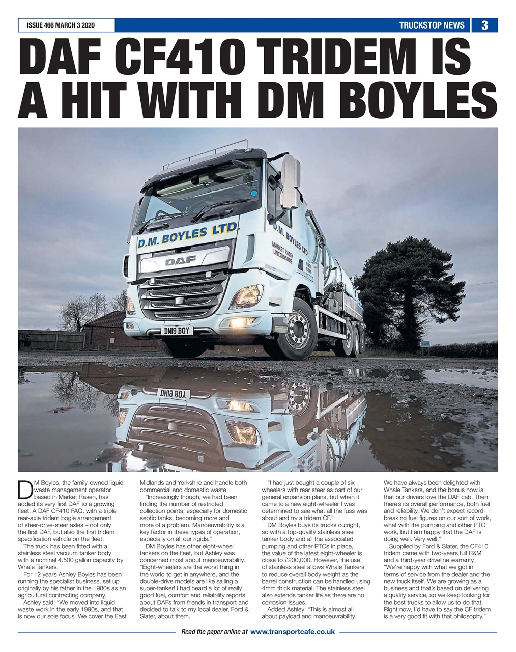 Truckstop News Preview Pages