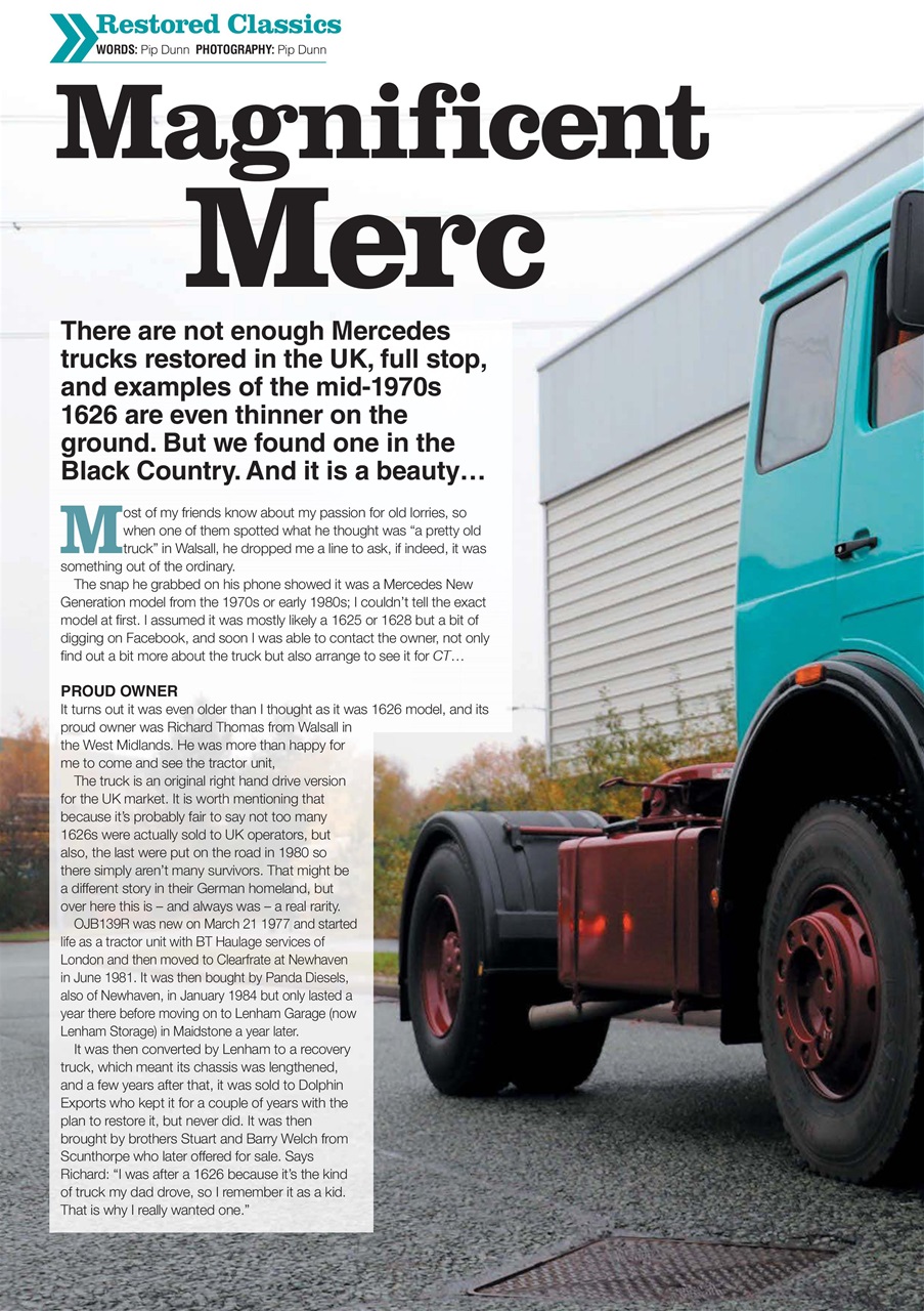 Classic Truck (OLD) Preview Pages