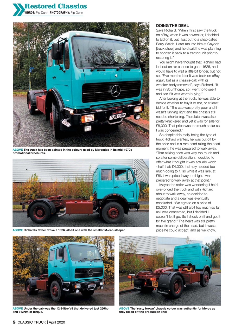 Classic Truck (OLD) Preview Pages