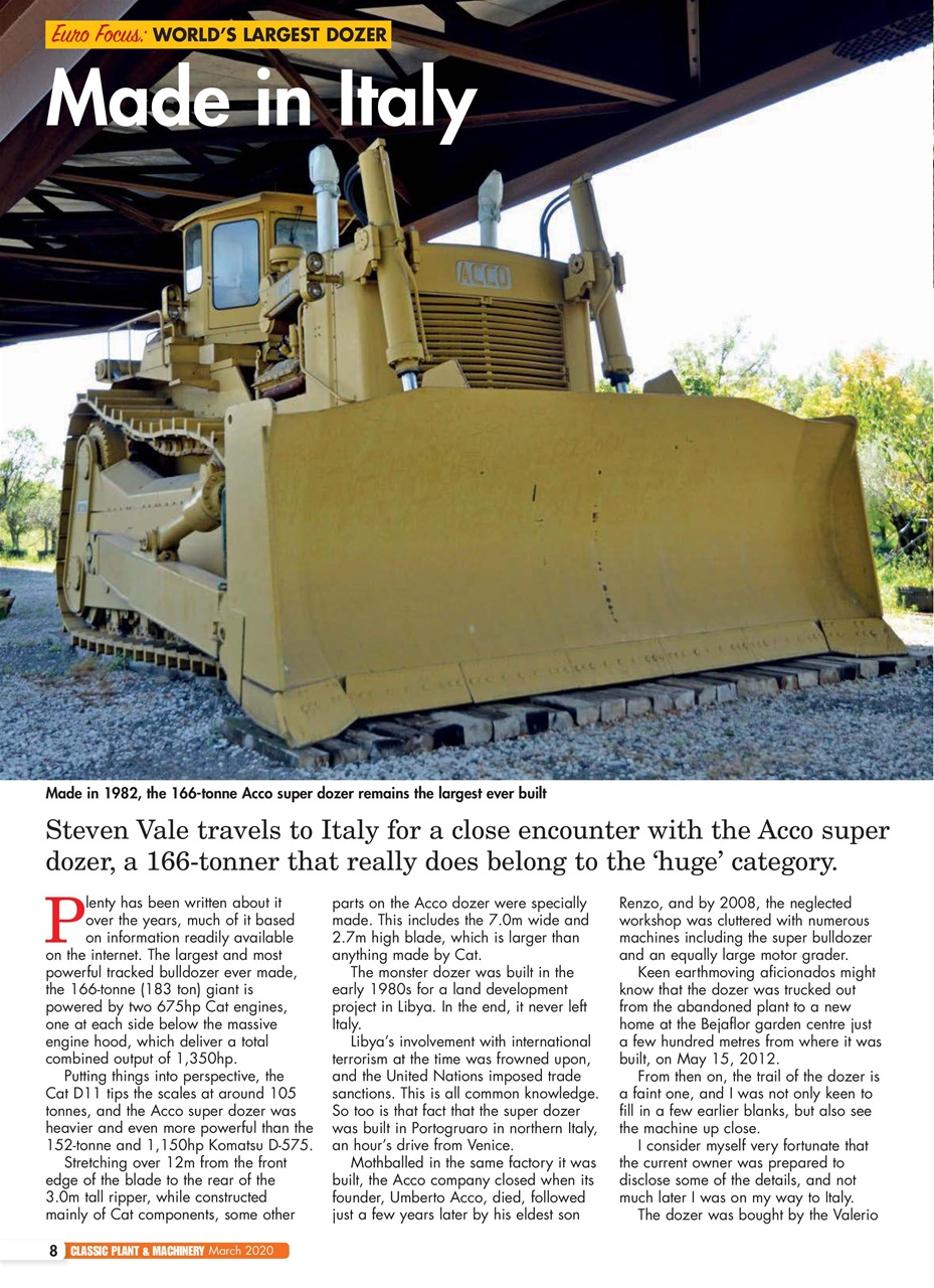 Classic Plant & Machinery Preview Pages