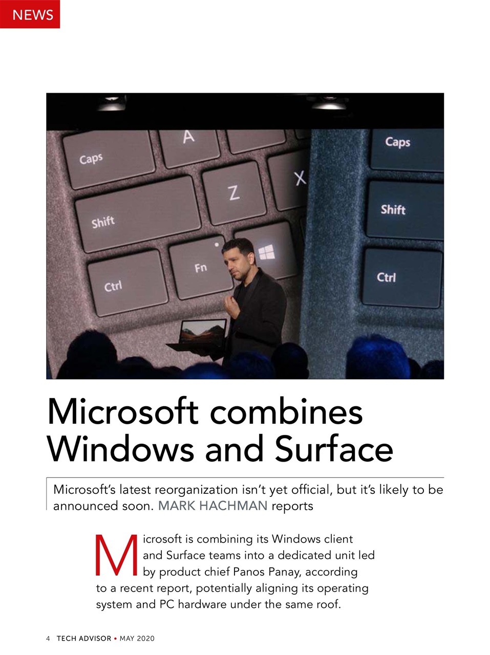 Tech Advisor Preview Pages