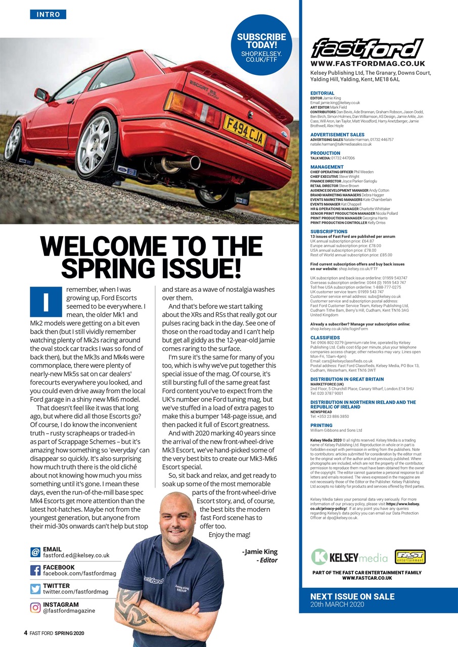 Fast Ford Preview Pages