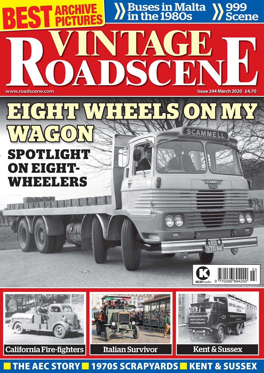 Vintage Roadscene Preview Pages