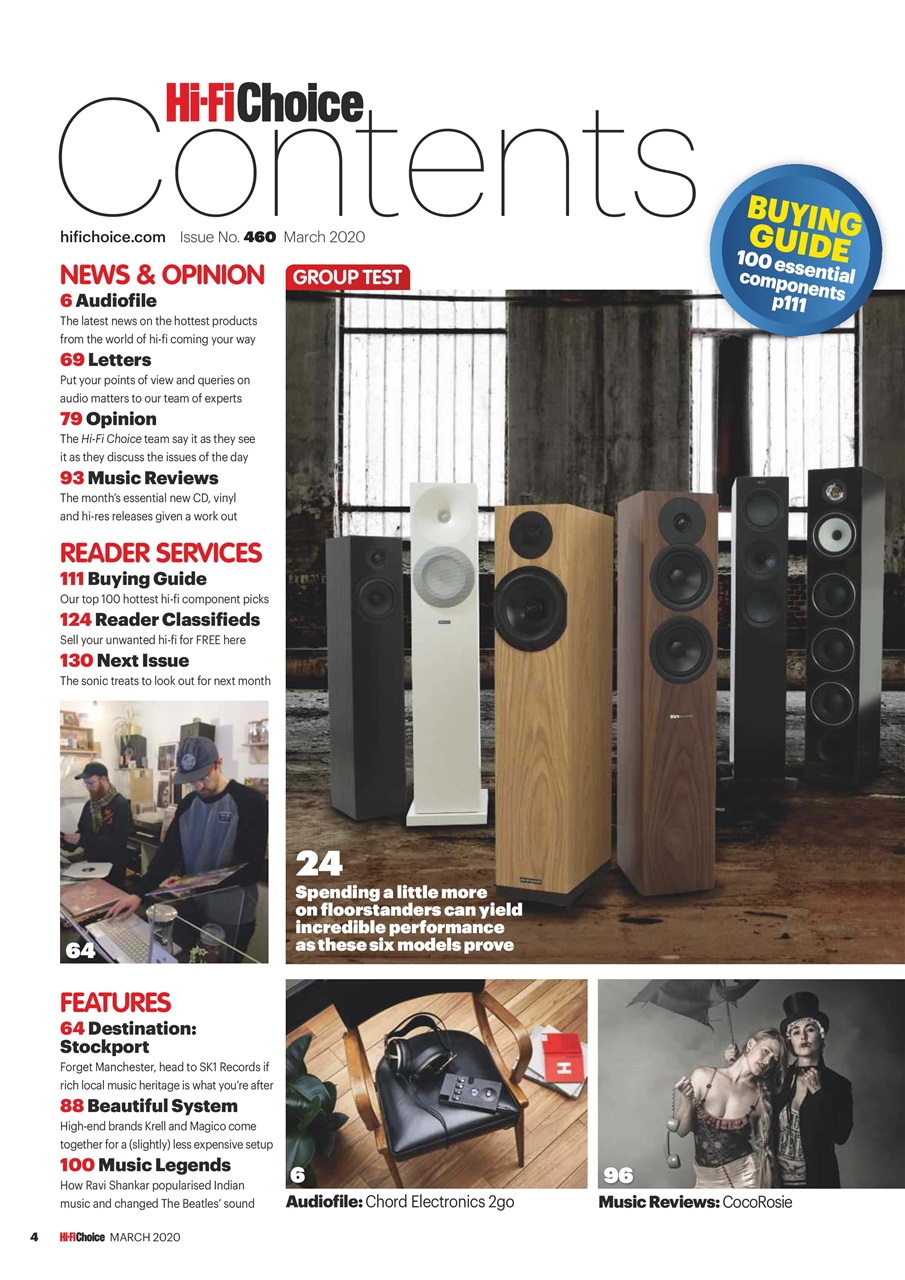 Hi-Fi Choice Preview Pages
