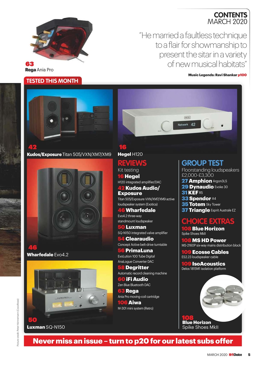 Hi-Fi Choice Preview Pages