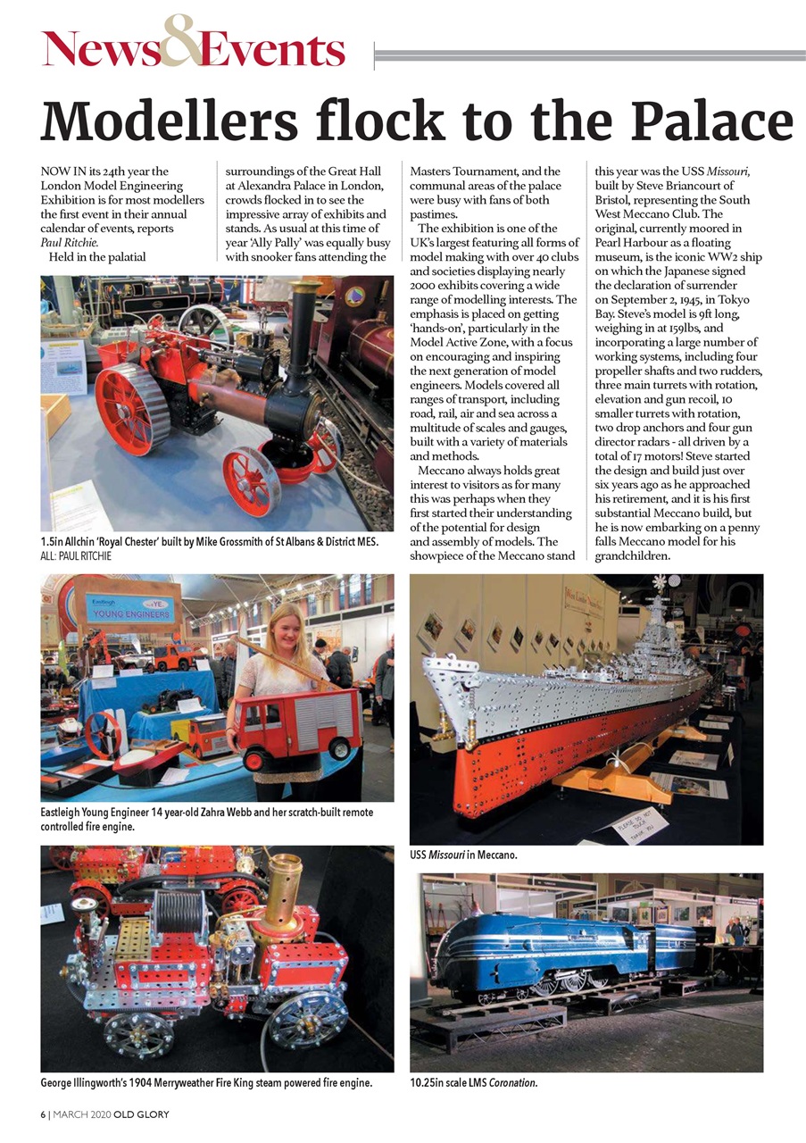 Old Glory Magazine Preview Pages