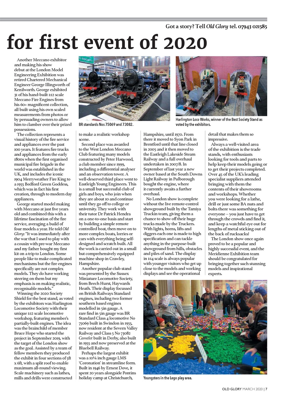 Old Glory Magazine Preview Pages