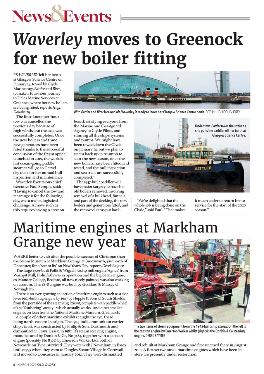 Old Glory Magazine Preview Pages