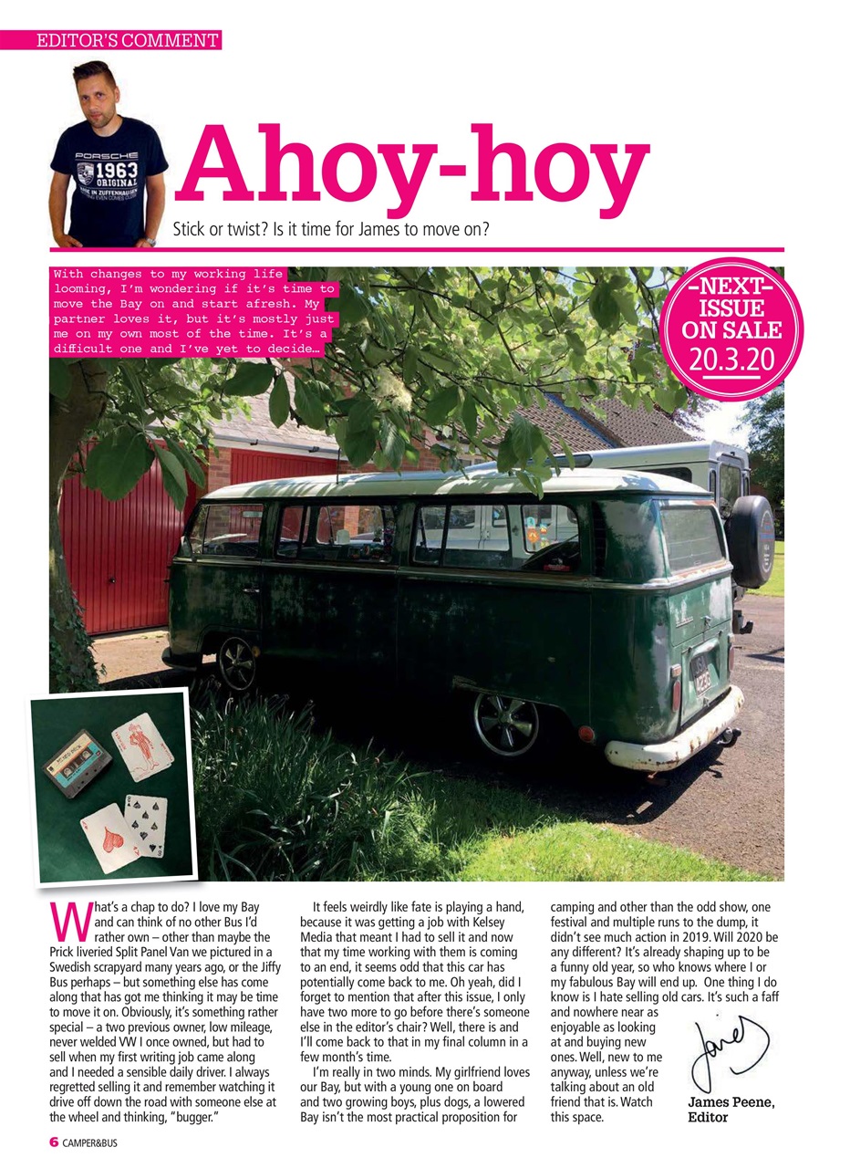 VW Camper Preview Pages