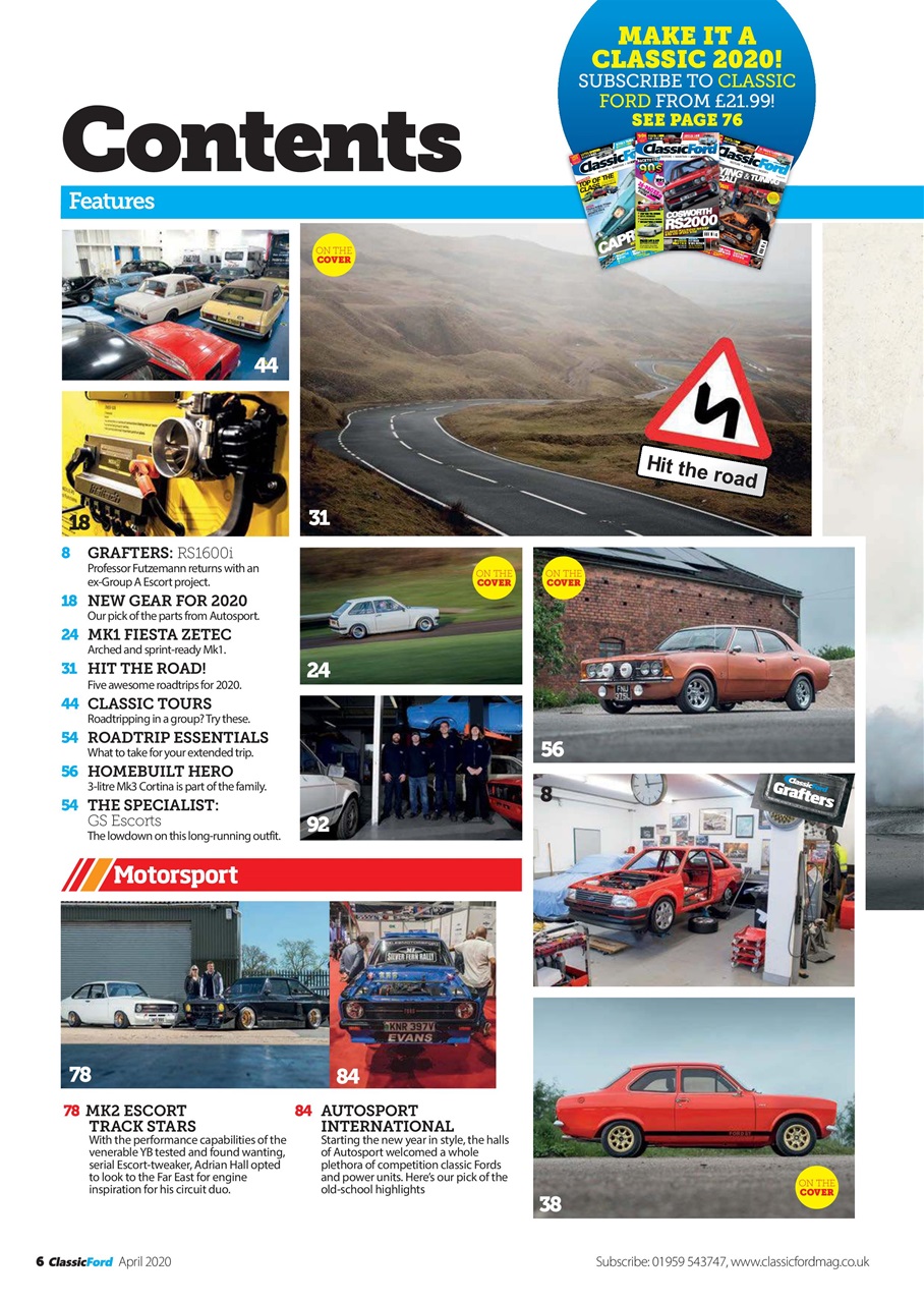Classic Ford Preview Pages