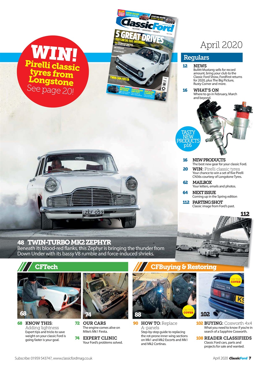 Classic Ford Preview Pages