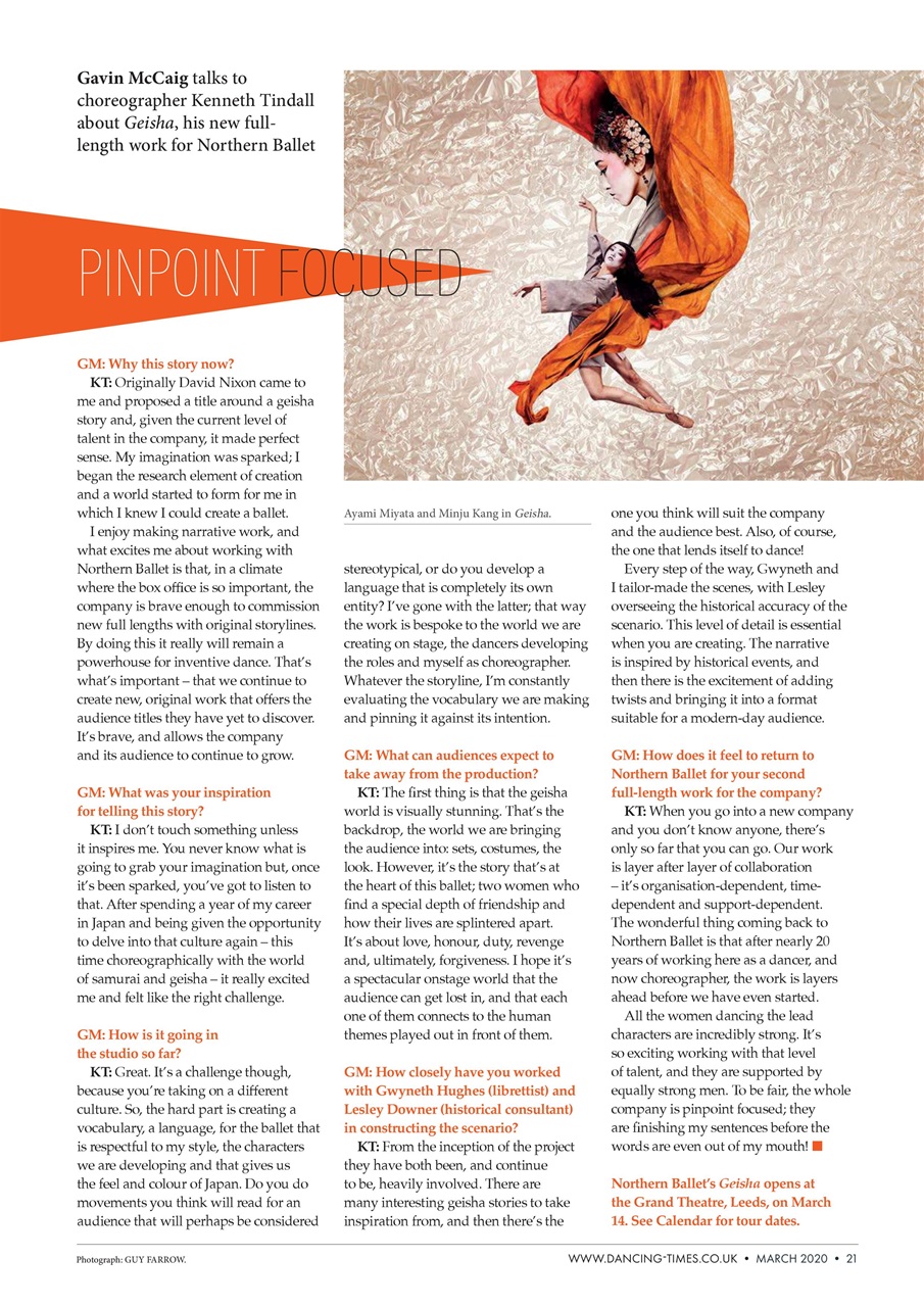 Dancing Times Preview Pages