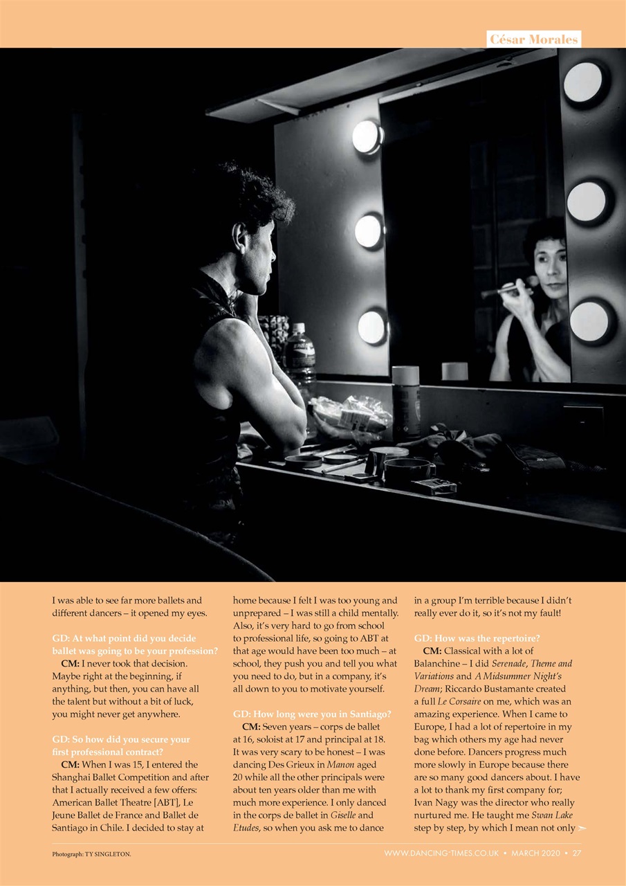 Dancing Times Preview Pages