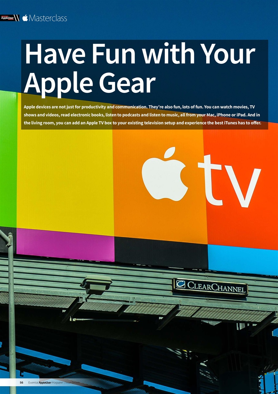 Essential Apple User Preview Pages