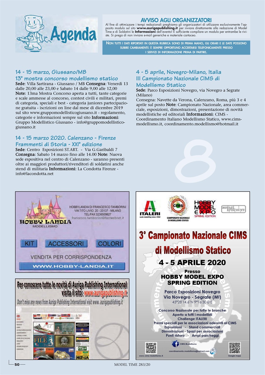 Model Time Preview Pages