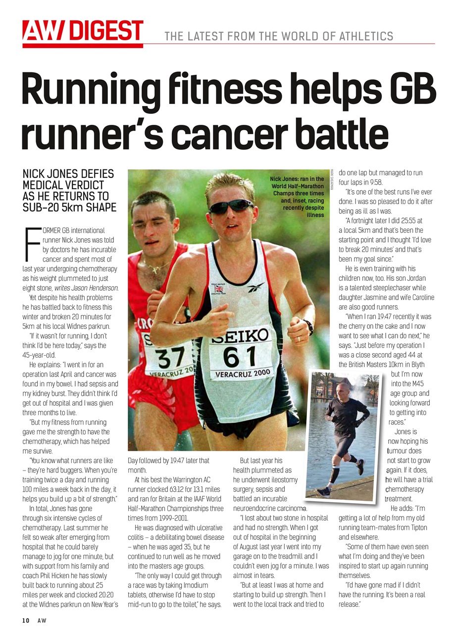 AW – Athletics Weekly Magazine Preview Pages