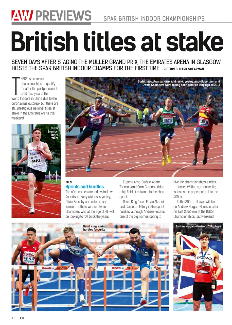 AW – Athletics Weekly Magazine Preview Pages
