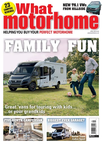 What Motorhome magazine issue Family Fun - April 2020