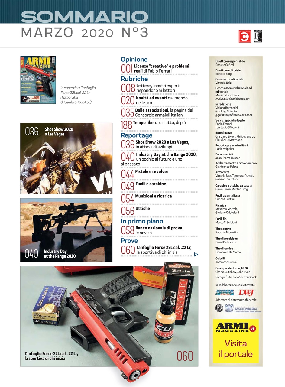 ARMI MAGAZINE Preview Pages