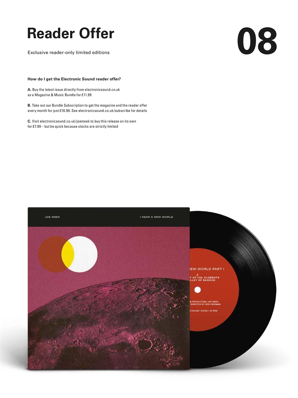 Electronic Sound Preview Pages