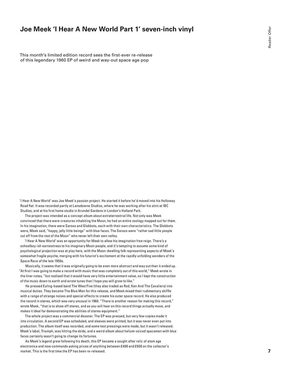 Electronic Sound Preview Pages