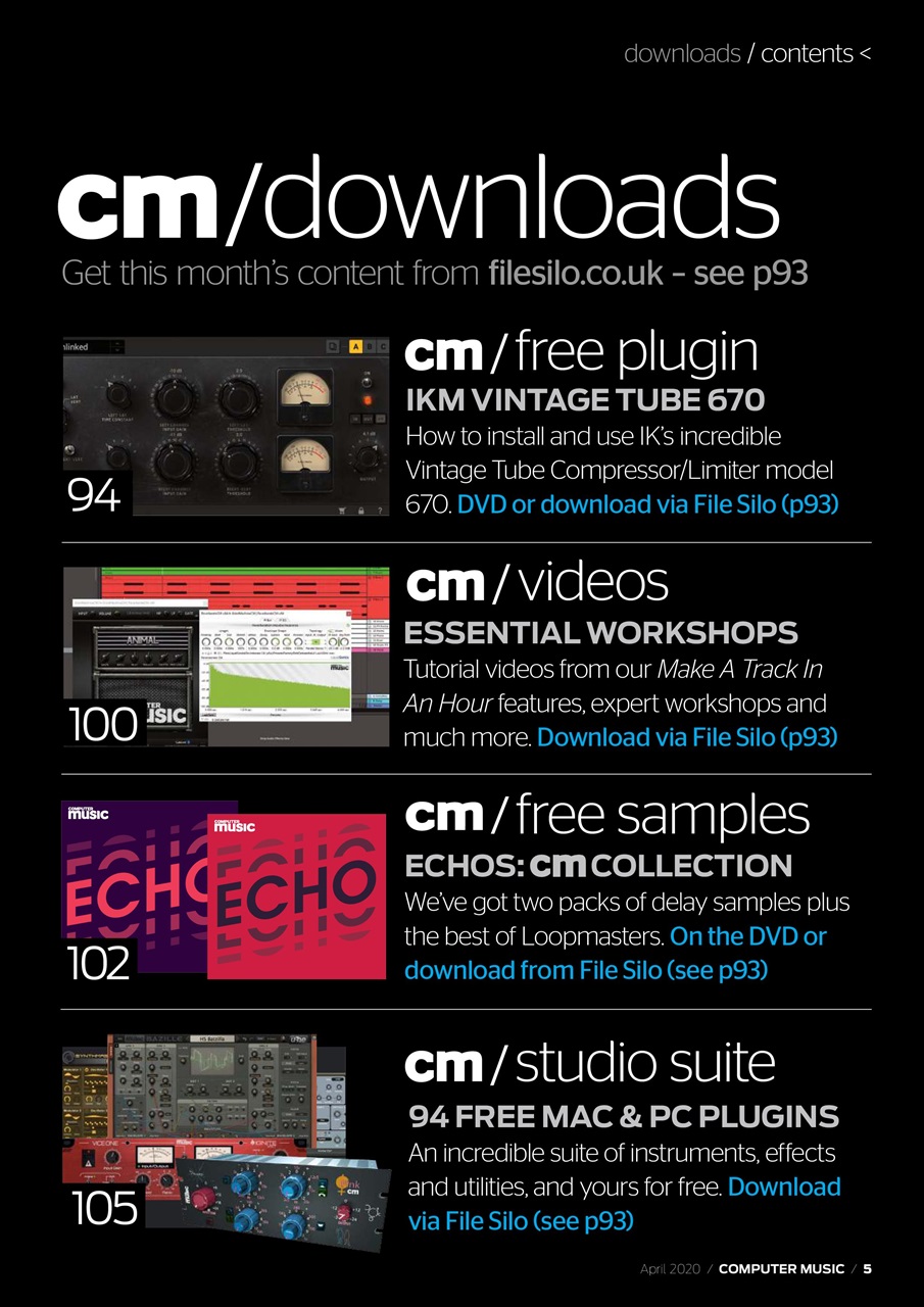 Computer Music Preview Pages