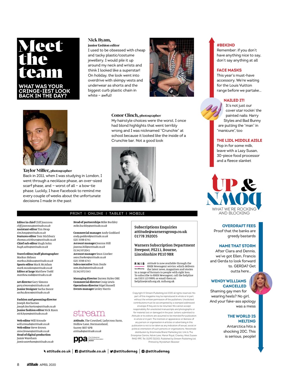 Attitude Preview Pages