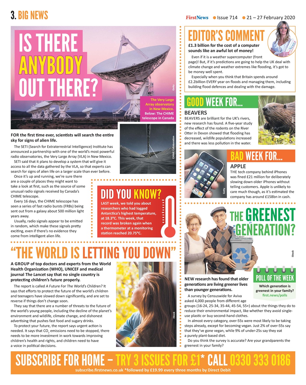 First News Preview Pages